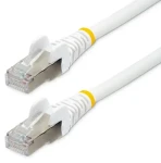 StarTech CAT6a LSZH biela / Sieťový kábel / 7 m / RJ-45 / PoE++ 100W / 10GbE / 500MHz (NLWH-7M-CAT6A-PATCH)