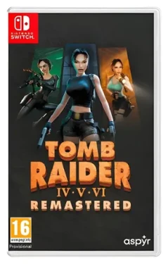 Outright Games Tomb Raider IV-VI Remastered: Starring Lara Croft / Akčné / od 16 rokov / Hra pre Nintendo Switch (NSW)