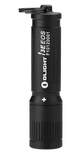 Olight i3E čierna / Svietidlo / LED / 90 lm / 1x AAA / IPX8 (0.0000.0130)