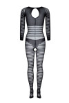 Bodystocking Ximena - BEAUTY NIGHT FASHION černá S/L