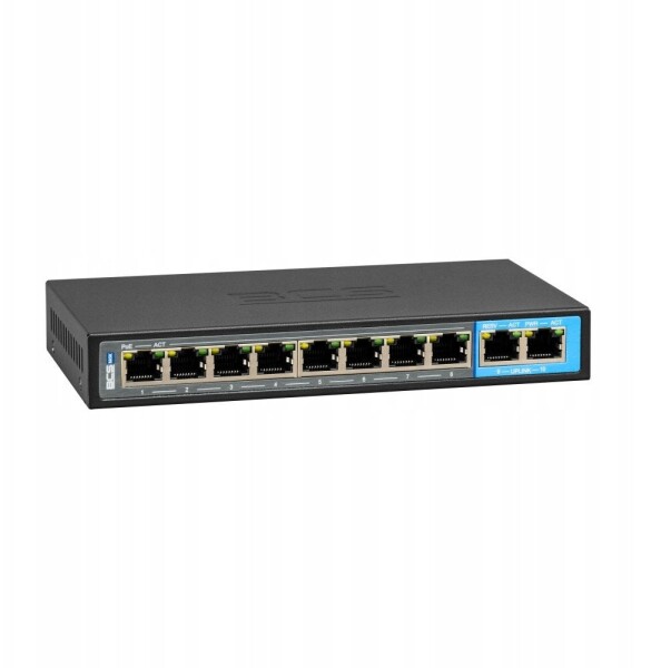 BCS BCS-B-SP0802G BCS BASIC Switch 8x PoE, 2xRJ45 Gigabit