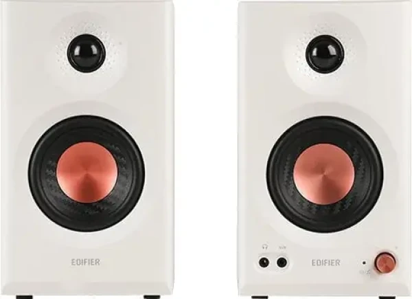 Edifier MR3 Hi-Fi biela / 2.0 / reproduktory / AUX / Bluetooth / RCA / RMS 36W (MR3 White)