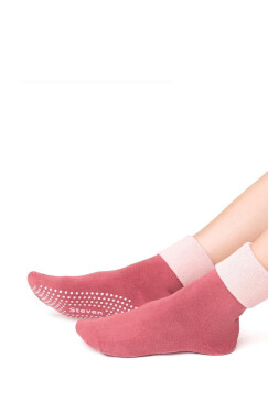 Dámske ponožky Steven ABS art.126 Růžová 38-40