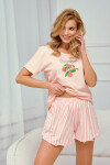 3322 DÁMSKE PYŽAMO DARCIE S-XL meruňka M