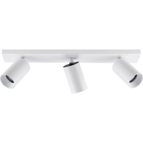 Deko Light 348249 Can Tilt eckig, 3x 7,5 W GU10, Weiß Stropné svítidlo GU10 7.5 W biela; 348249