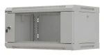 Lanberg WF03-5304-10S sivá / Nástenný rozvádzač / 19" / 4U / 540x350x281 mm / sklenené dvere (WF03-5304-10S)