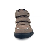 Chlapčenské celoročné barefoot topánky Protetika BANET BROWN - 32