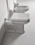 KERASAN - WALDORF WC misa 37x65cm, spodný/zadný odpad, biela 411601