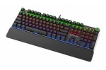 KRUX Crato PRE RGB Outemu Brown čierna / mechanická klávesnica / Outemu Brown / RGB / US layout (KRX0085)