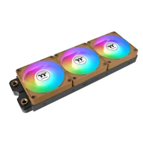 Thermaltake CT120 EX Reverse ARGB Sync PC Cooling Fan hnedá / Hydraulic Bearing / 120mm / 31.2dB @ 2000rpm / 4 pin / 3ks (CL-F224-PL12GS-A)