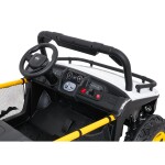 Mamido Detské elektrické autíčko Buggy UTV Speed 24V biele