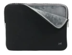 Mobilis Skin Sleeve 12.5-14" čierna šedá / Puzdro na notebook / Pamäťová pena / Odolné proti poškriabaniu a nárazu (049016)