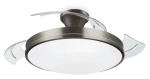 Philips Atlas nikel / Stropné svietidlo s ventilátorom / 28W+35W / 4500lm / 2700-4000-5500K / IP20 (SKL000388937)