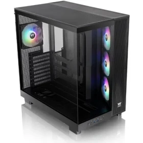 Thermaltake View 380 XL TG ARGB čierna / ATX / 2x USB-A 3.2 / 1x USB-C / 4x120mm / bez zdroja / priehľadná bočnica (CA-11E-00M1WN-00)