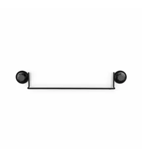 Compactor Bestlock Black Vešiak na uteráky s prísavkami čierna / bez vŕtania (RAN9784)