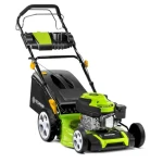 Fieldmann FZR 4611-144B / Benzínová kosačka s pojazdom / OHV RATO 144cc 2.5 kW / záber 46 cm / kôš 65 l / do 1000 m2 (50003999)