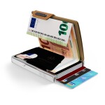 Kožená mini peňaženka Mondraghi Elegance Caramel