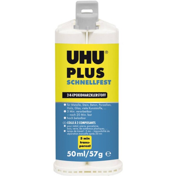 UHU Plus Schnellfest dvojzložkové lepidlo 45740 50 ml; 45740