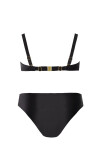 Dámske dvojdielne plavky Silke 6 S940V1SL6 Black - Self 44D