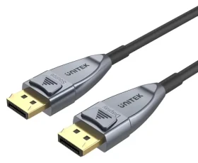 Unitek DisplayPort 1.4 AOC 15 m / Kábel / 8K 60Hz / FullHD 240Hz (C1617GY)