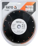 YATO Kotúč diamantový rezný turbo 230x22,2 mm / Suché aj mokré rezanie / Betón, dlažba, murivo, kameň (YT-6025)