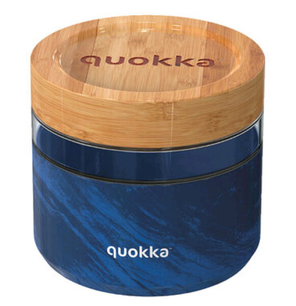 Quokka Deli Food Jar 820 ml Wood Grain / Nádoba na jedlo / sklo (8412497401338)