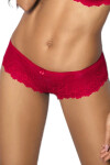 Dámske brazilky 053/54/2 Carmela red - MAT Červená M