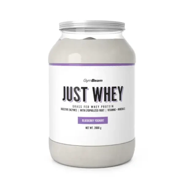 Just Whey Grass-Fed Protein - GymBeam (čučoriedkový jogurt, 2000 g) (28324-12-2000g-blueberryyoghurt)