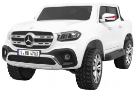 Mamido Elektrické autíčko Mercedes-Benz X-Class MP4 4x4 biele