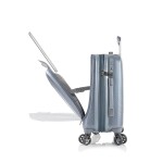 Sada cestovných kufrov Heys Vantage Smart Luggage S,M,L Slate Blue – súprava 3 kufrov