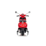 Mamido Detský elektrický skúter Vespa ROMA červený