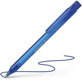 Schneider Fave modrá / Guľôčkové pero / 0,5mm / stláčací mechanizmus / vymeniteľná náplň (130403)