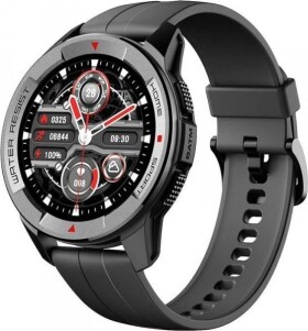 Mibro Watch X1 čierna / Chytré hodinky / 1.3 AMOLED / 360x360 / 5ATM / BT / výdrž až 14 dní (XPAW005)