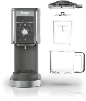 Ninja NC502EU CREAMi Deluxe čierna / strieborná / Zmrzlinovač / 10v1 / 800 W / 2x 709 ml / dotykové ovládanie (100002172295)