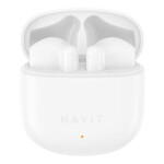 Havit TW976 biela / Bezdrôtové slúchadlá / Bluetooth 5.3 / nabíjacie púzdro / až 5 h (TW976-WHITE)