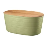 Guzzini TIERRA chlebník biela / Chlebník / 3 l / recyklovaný plast / 31,5 x 16,5 x 12,9 cm (197300156)