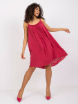 Dámske šaty-TW-SK-BI-81541.31-vínové M