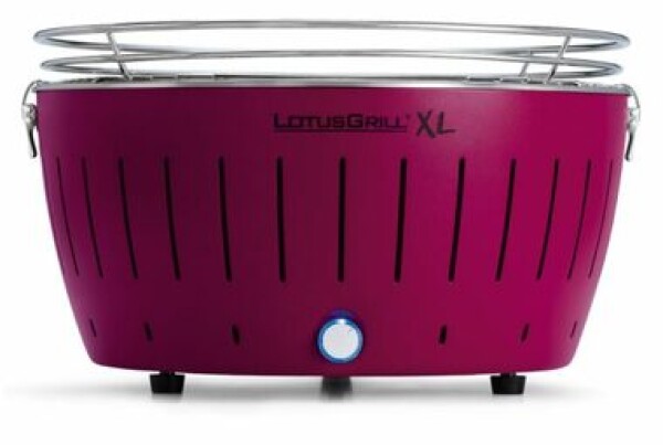 LotusGrill G435 U fialová / Gril na drevené uhlie / 43.5 x 25.7 x 43.5 cm (LG G435 U Lila)