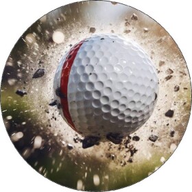 Jedlý papier golfovej loptičky 19,5 cm - Pictu Hap - Pictu Hap