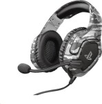 Trust GXT 488 Forze-G sivá / herné slúchadlá s mikrofónom / pre PS4 / 3.5 mm jack / 1.2m (23531-T)