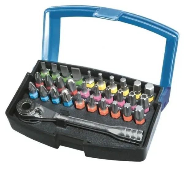 Narex Sada bitov 1/4" s račňou 31dielov (NA443000918)