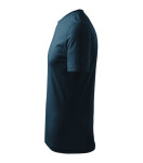 Ťažké unisex tričko námornícka modrá XL