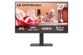 27" LG 27BA45QB-T čierna / Monitor / IPS / QHD / 75Hz / HDMI DP (27BA45QB-T.AEU)