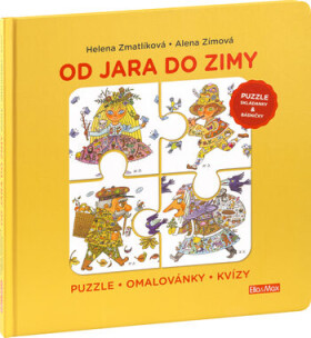 Presco Group OD JARY DO ZIMY – Puzzle amp; básničky amp; omaľovánky amp; kvízy