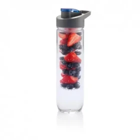 XD Design Fľaša s košíkom na ovocie Impossible 800ml modrá (P436.055-IMP)