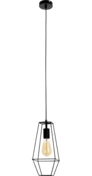 SPOT Light Gaia čierna / Závesná lampa / Industriálny štýl (1842104)