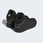 Unisexová juniorská členková obuv Hoops Mid 3.0 K Jr HR0228 Čierna – Adidas 38 2/3 černá