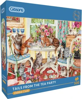 GIBSONS Puzzle Ocásky z čajovej párty