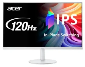 23,8" Acer SA243YGOwi biela / Monitor / IPS / FHD / 120 Hz / 1 ms / FreeSync / HDMI / VGA (UM.QS3EE.004)