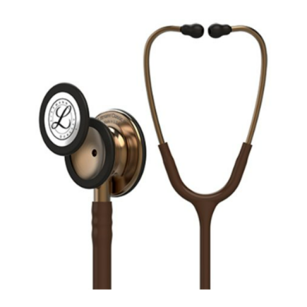 Littmann Classic III 5809, stetoskop pre internú medicínu, hnedý s medenou hlavou